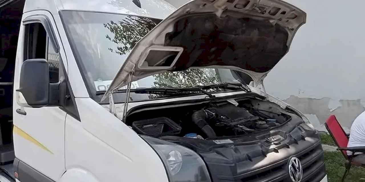 Bursa’da servis şoförleri sıcaklardan şikayetçi