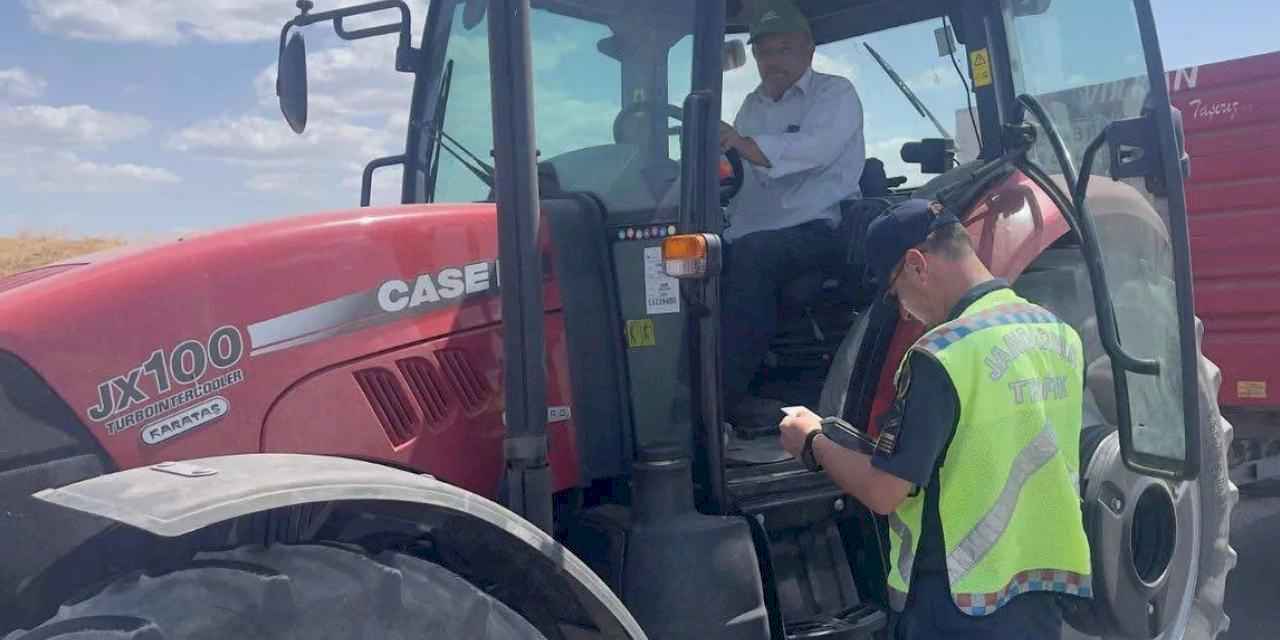 Edirne jandarmadan güvenlik operasyonu