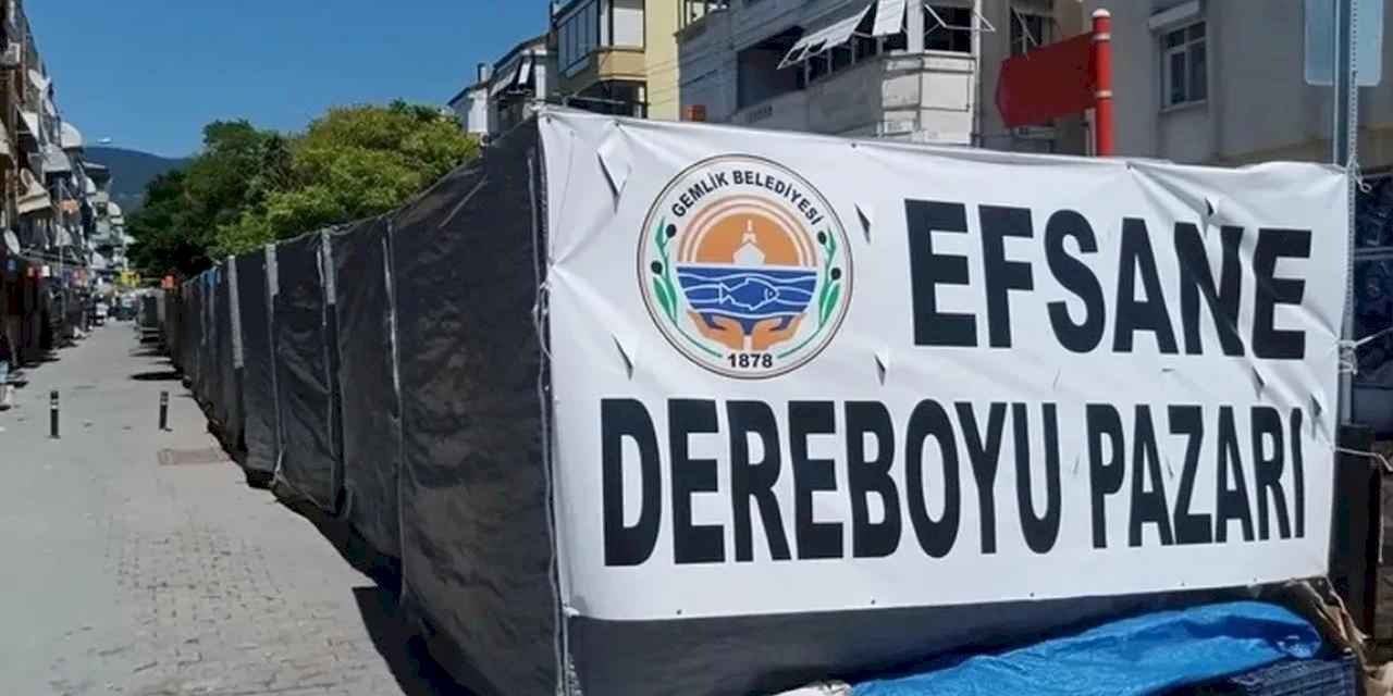 Bursa Kumla’da efsane Dereboyu Pazarı