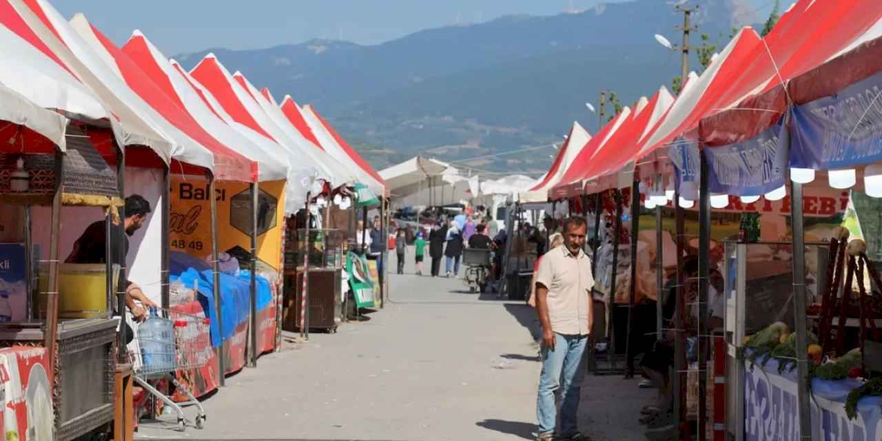 Sakarya Geyve'de panayır coşkusu