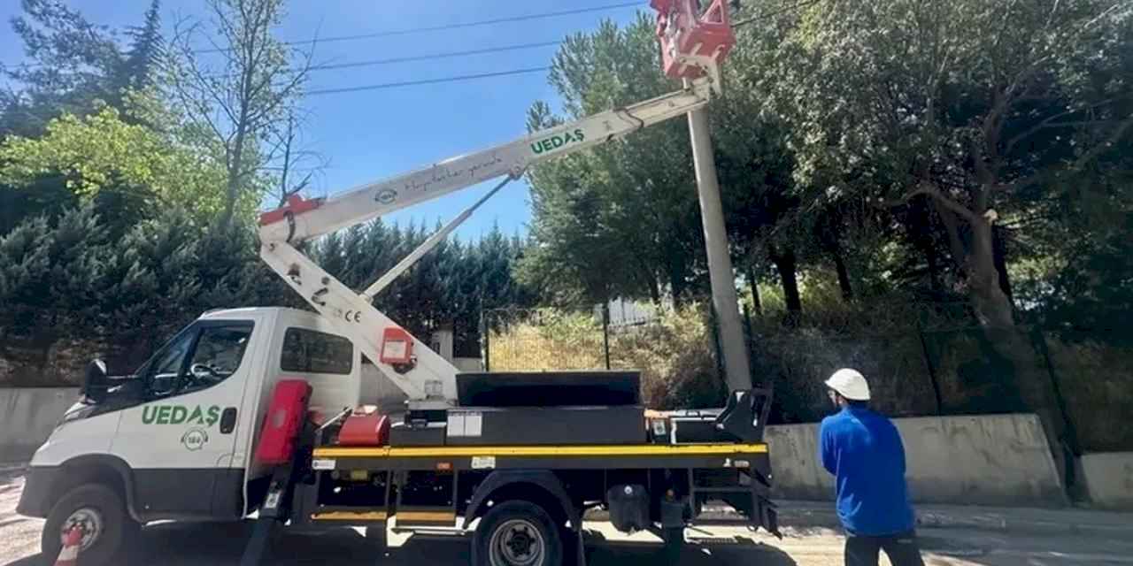 UEDAŞ ekipleri şehrin her noktasında
