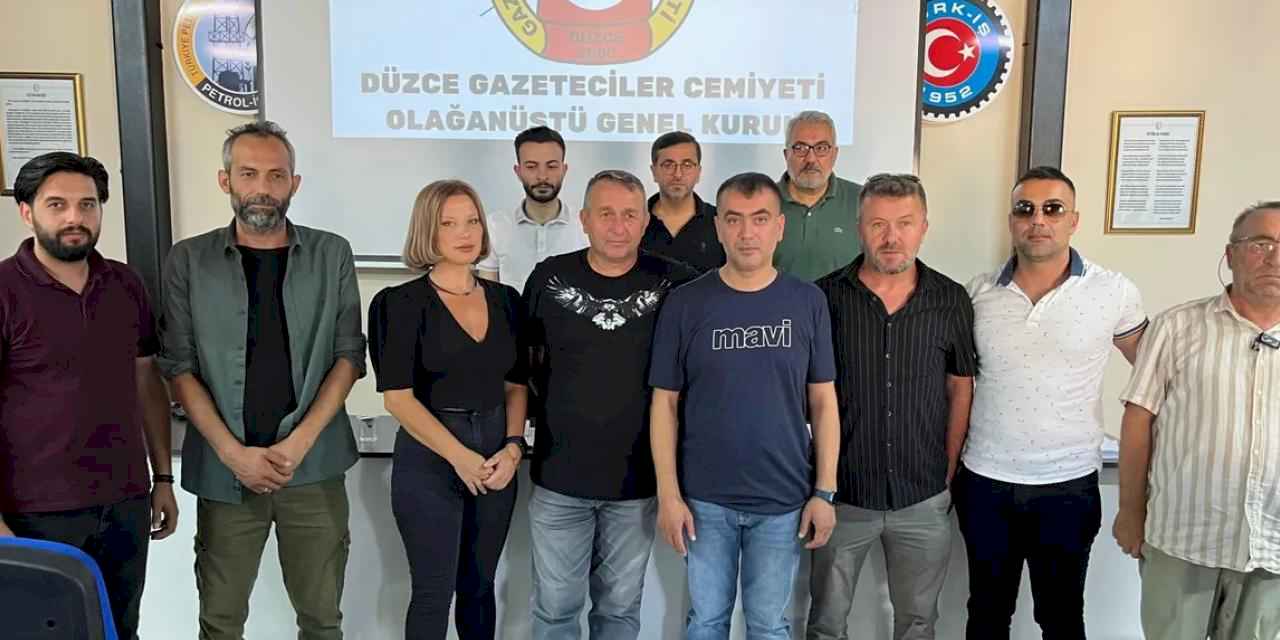 Düzce Gazeteciler Cemiyeti'nde olağanüstü seçim