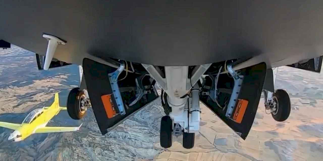 ANKA III gücüne güç kattı! İniş takımlarını havada kapattı!