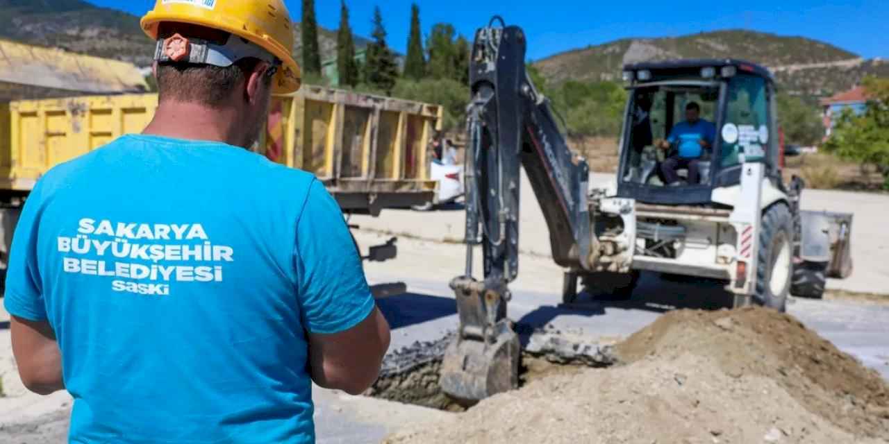 Pamukova’da iki mahalle daha güçlü altyapı ile buluştu