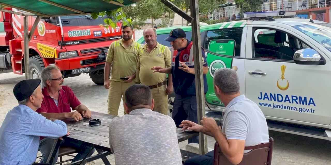 Jandarma'dan orman yangınlarına karşı uyarı!