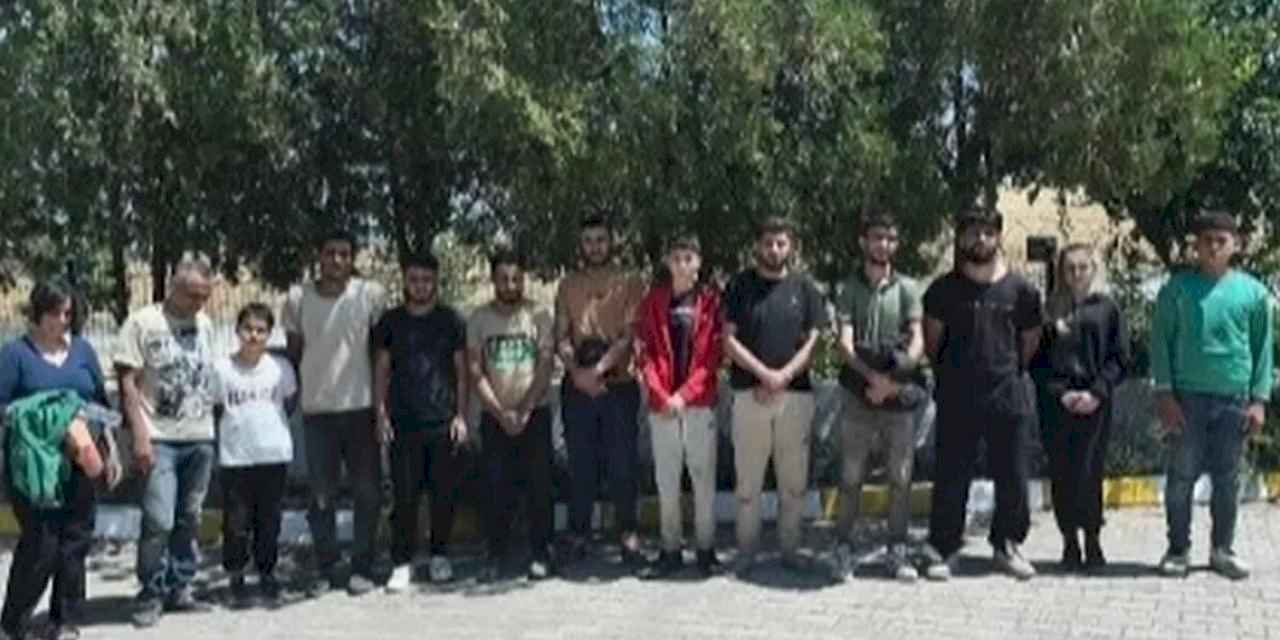 Edirne'de 40 düzensiz göçmen yakalandı