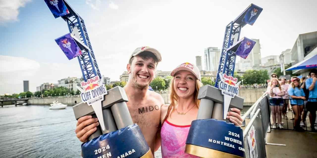 Red Bull Cliff Diving Kanada etabında zafer Heslop ve Carlson’ın oldu