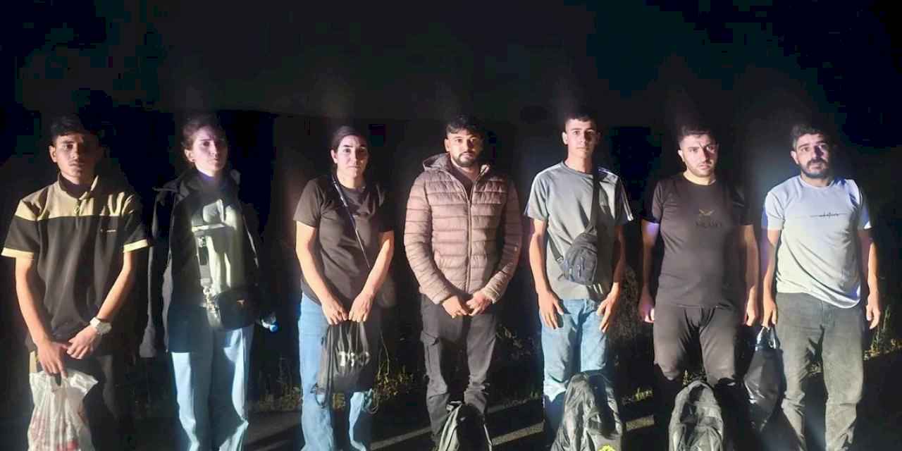 Edirne'de 28 düzensiz göçmen yakalandı