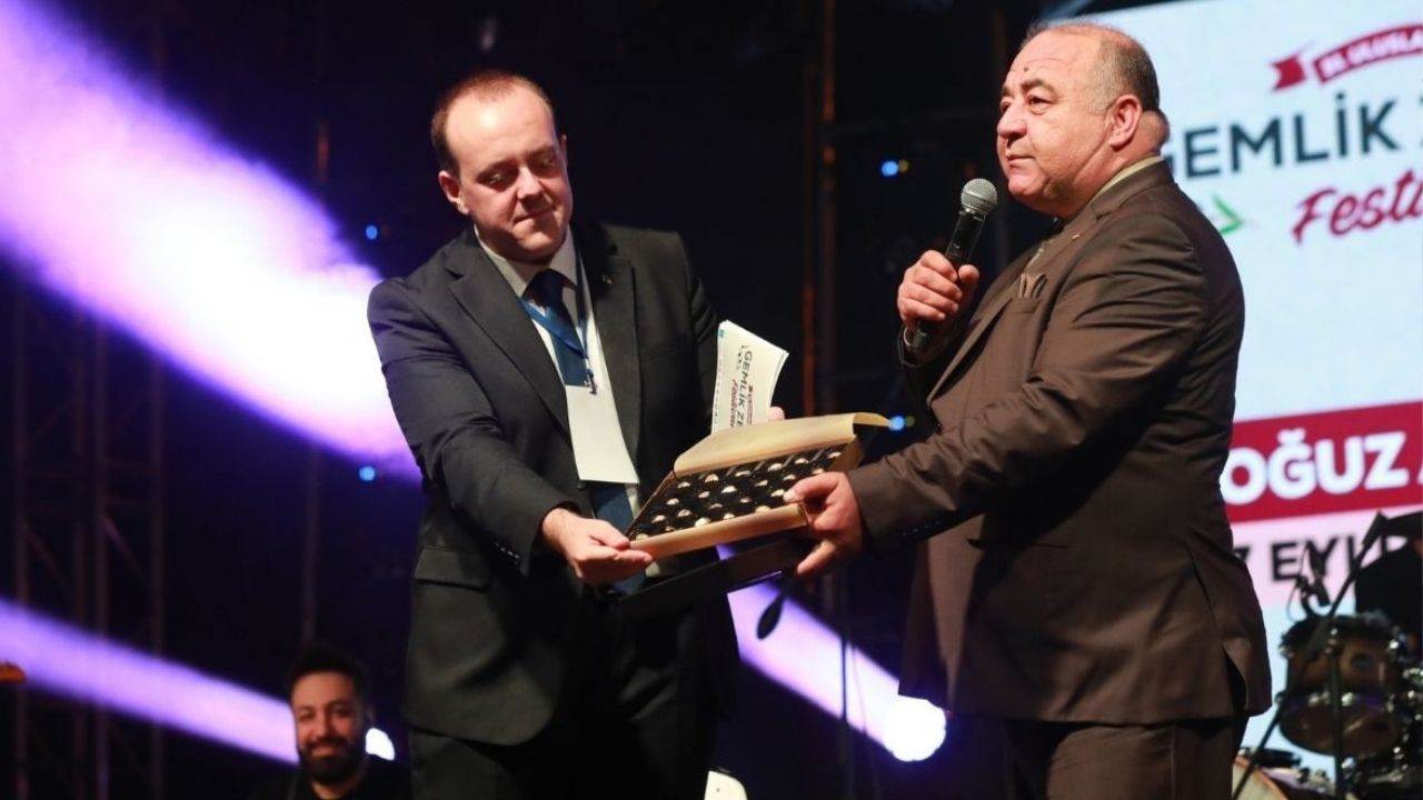 Bursa'da 'altın zeytin' görücüye çıktı