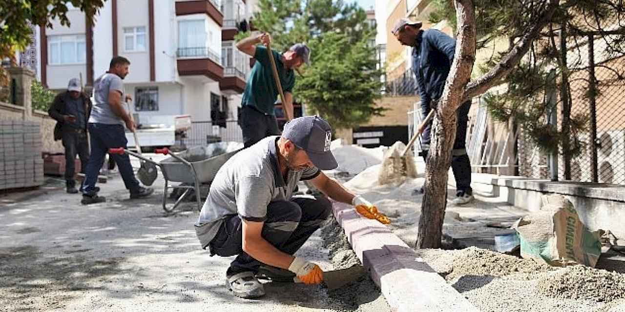 Keçiören'de altyapı seferberliği