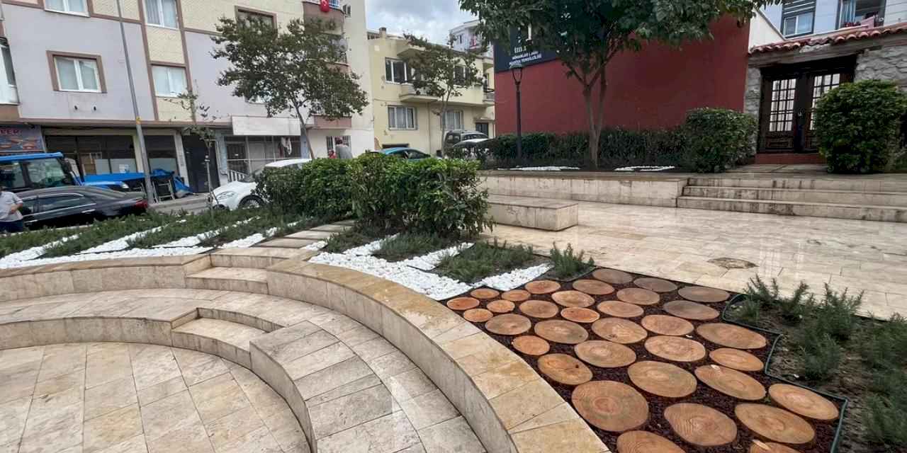 Manisa'dan yeşil alanlara bakım