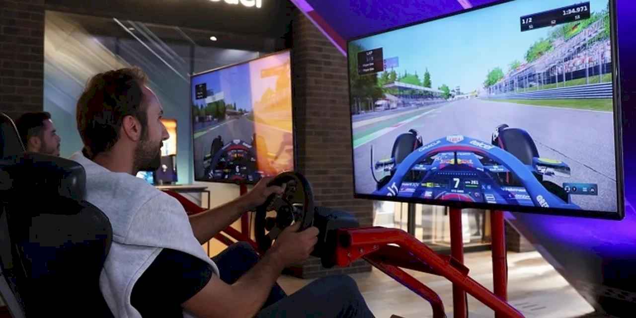 İstanbul butiğinde Formula 1 simülasyon deneyimi