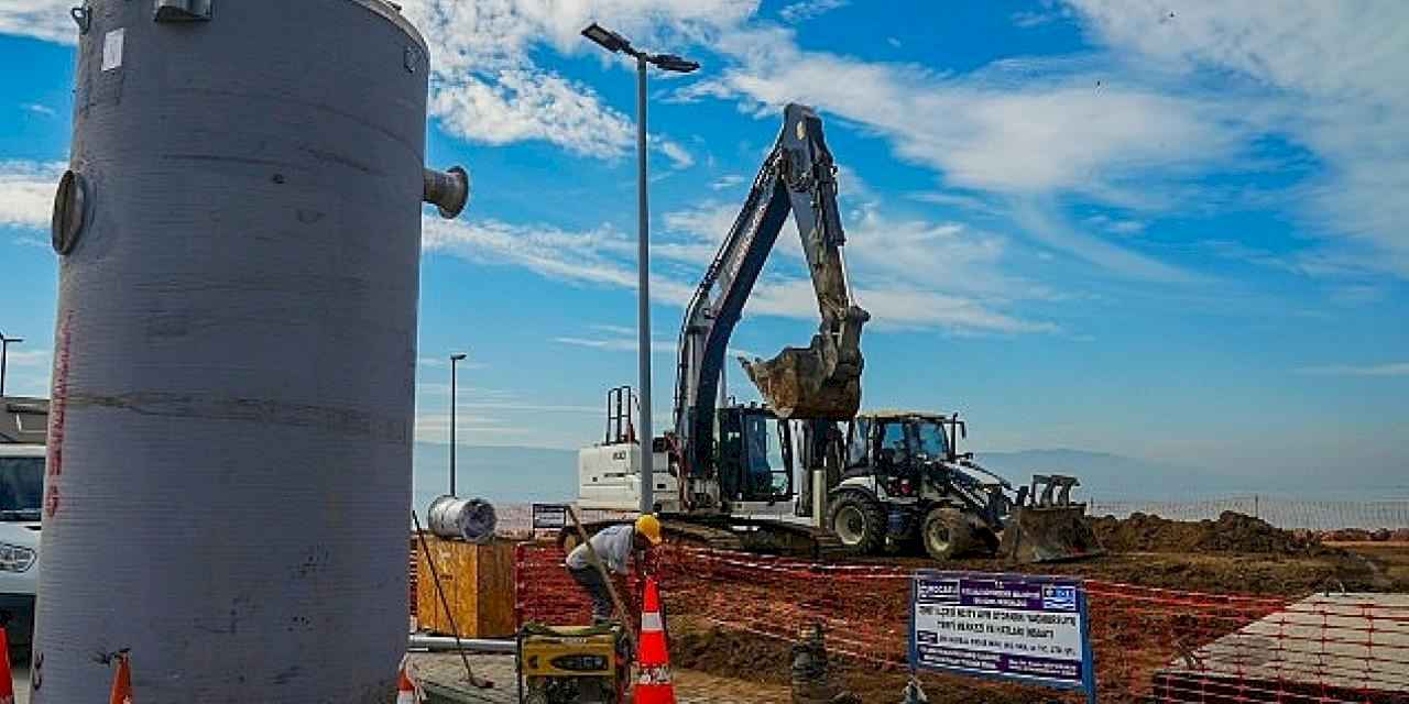 İSU'dan sahil otoparkına kalıcı ve etkili çözüm