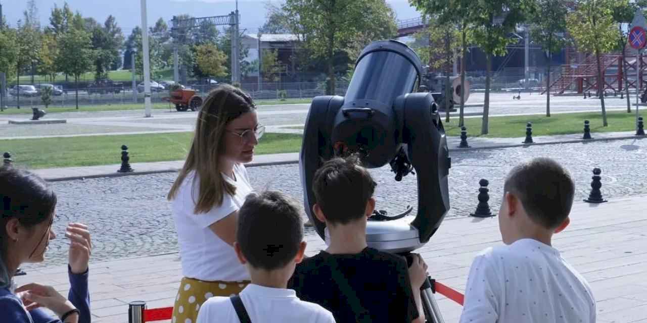 Kocaeli'de uzayın derinlikleri keşfedildi