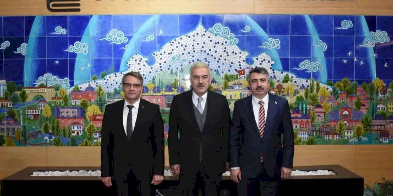 Bursa Valisi Ayyıldız’dan Başkan Yılmaz’a ziyaret