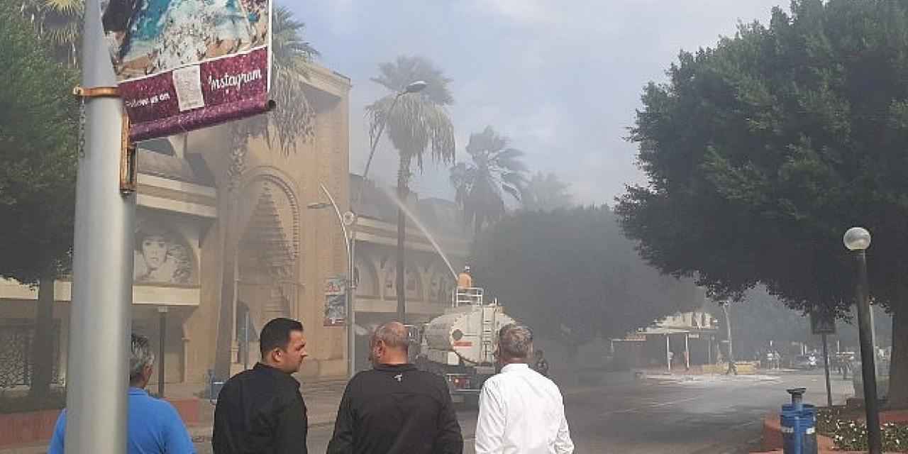 Göynük'te korkutan yangın
