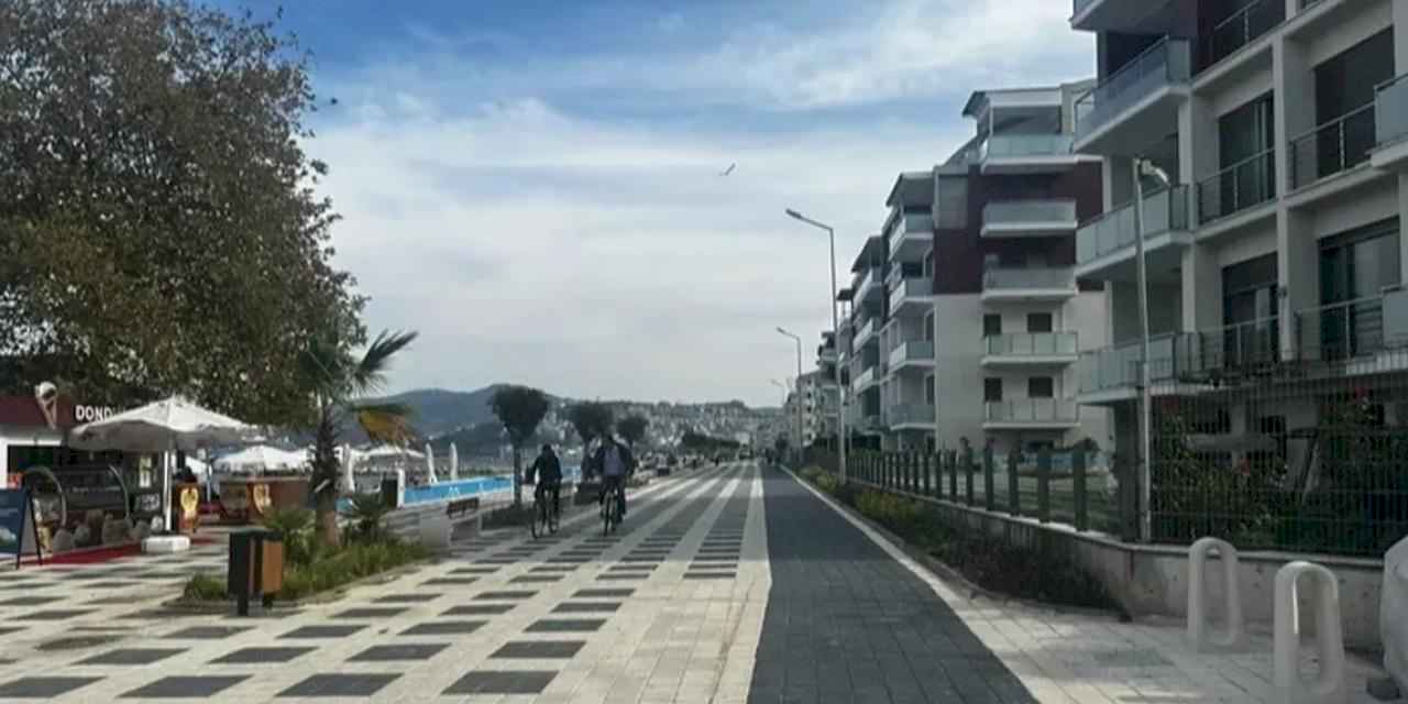 Bursa Güzelyalı Sahili sil baştan yenilendi, Güzelyalı esnafı memnun