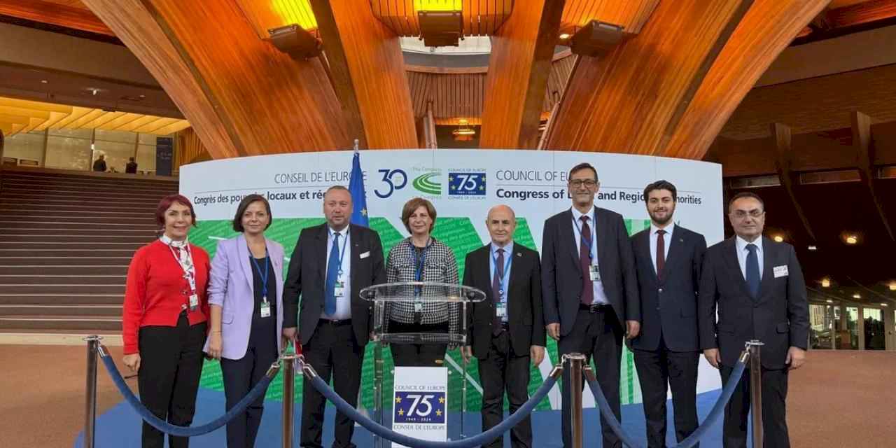 Başkan Kınay, Strazburg’da Türkiye’yi temsil etti