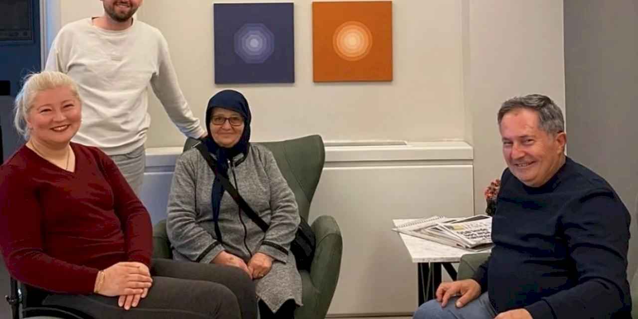 Milli sporcu Aysel Özgan'dan o isime ziyaret