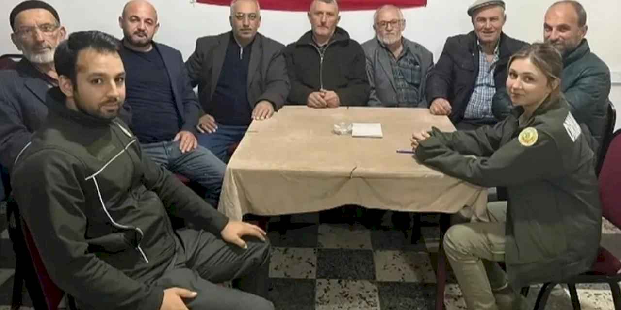 Bursa’da ormanları korumak için kapı kapı geziyorlar