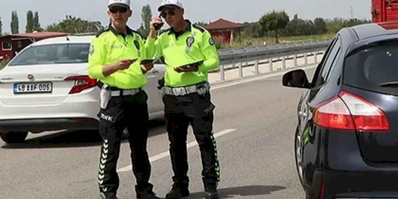 Bursa'da 1 haftada 9 bin 259 sürücüye ceza