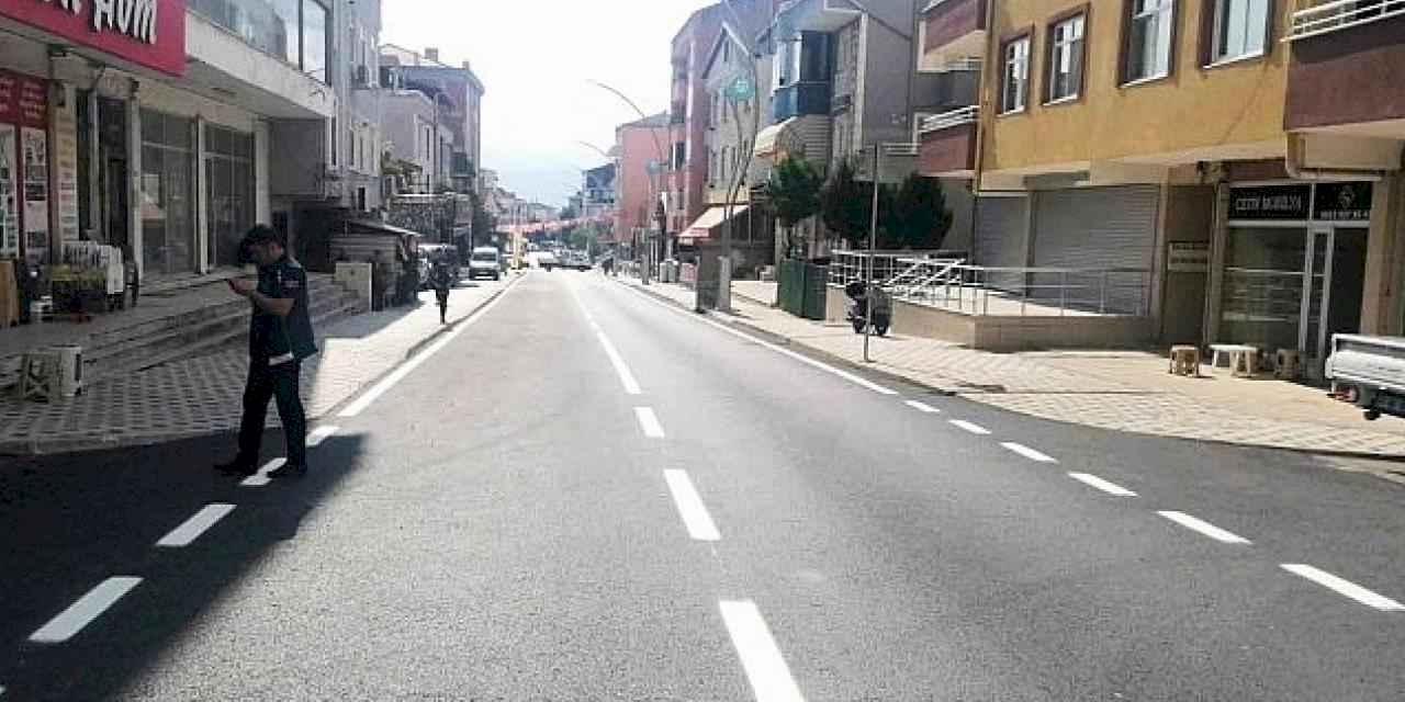 Derince Çavdar Caddesine estetik görünüm