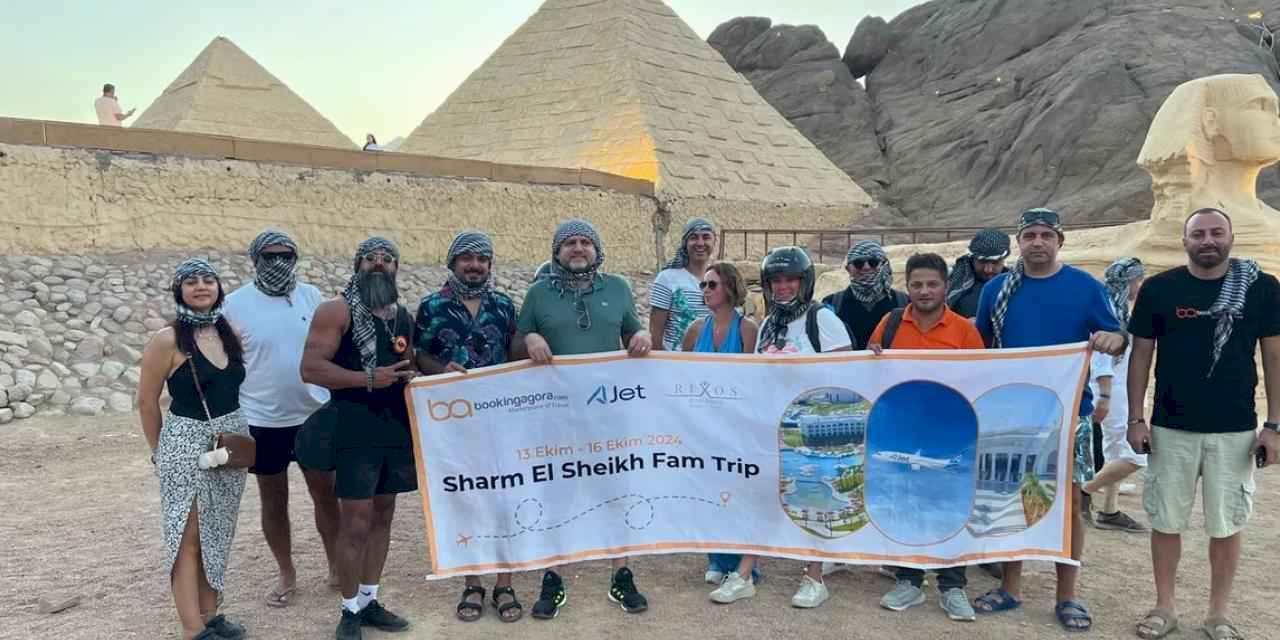 AJet, ilk Fam Trip’ini BookingAgora ile Sharm El Sheikh’e yaptı