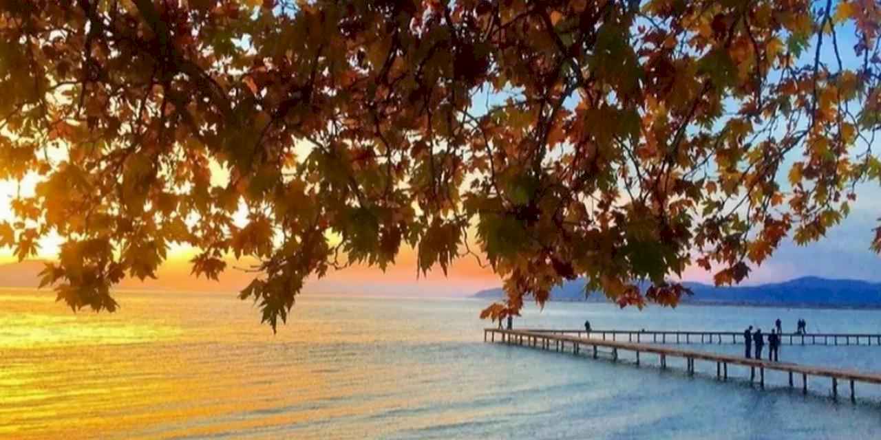 İznik'te sonbahar güzelliği