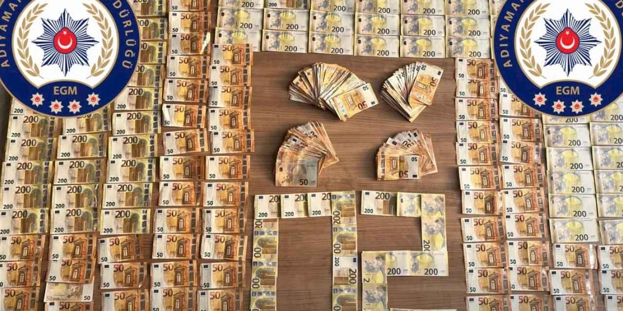 Adıyaman'da ticari takside 40 bin 700 Euro'ya el kondu