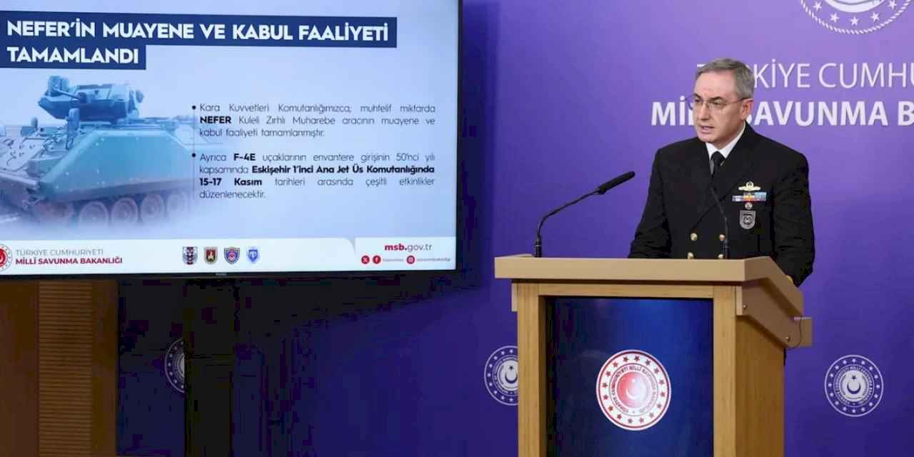 NEFER'in kabul faaliyetleri tamamlandı