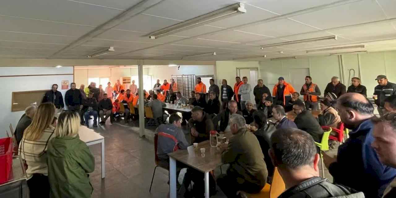 Bilecik'te başkan Tekin Biosun'la bir araya geldi