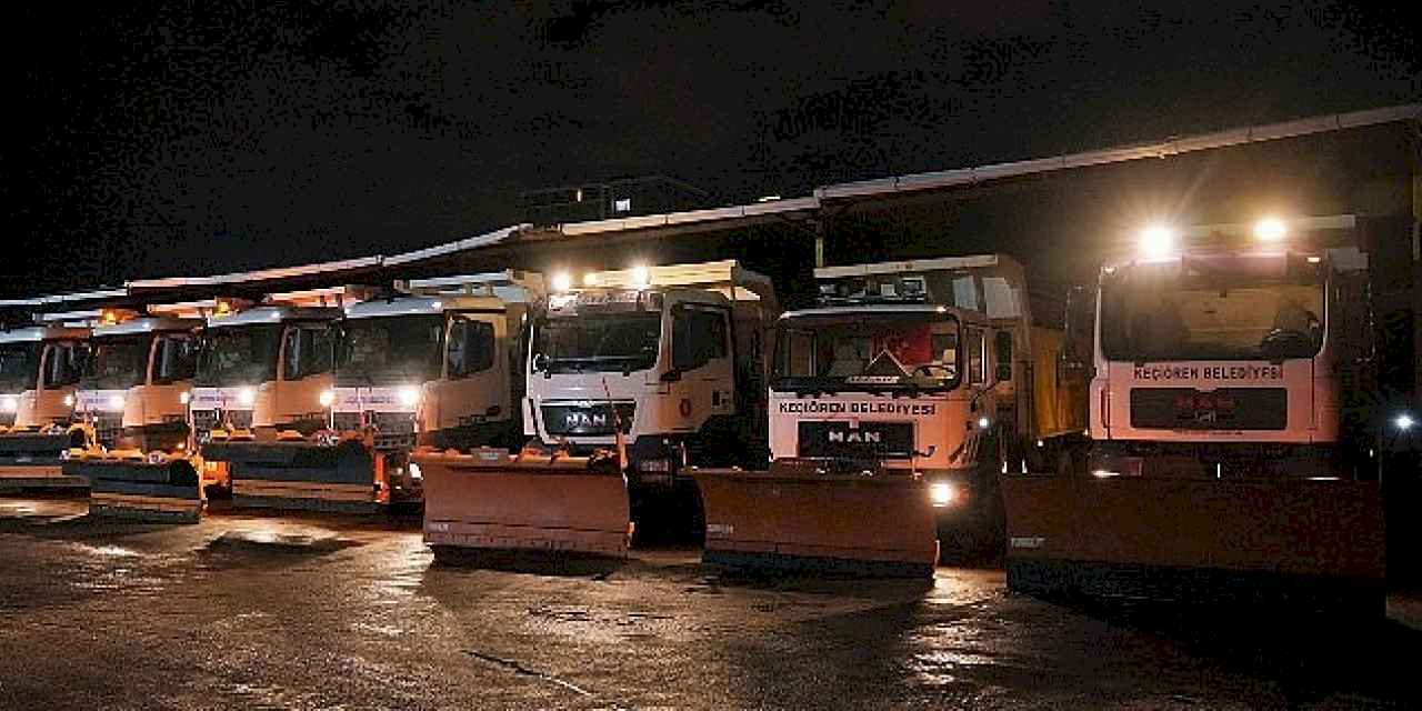 Keçiören yağış için teyakkuzda