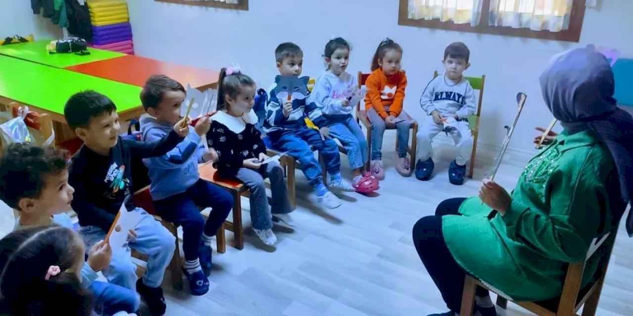 Manisalı miniklerin hayal gücü ÇKSM'lerde canlandı