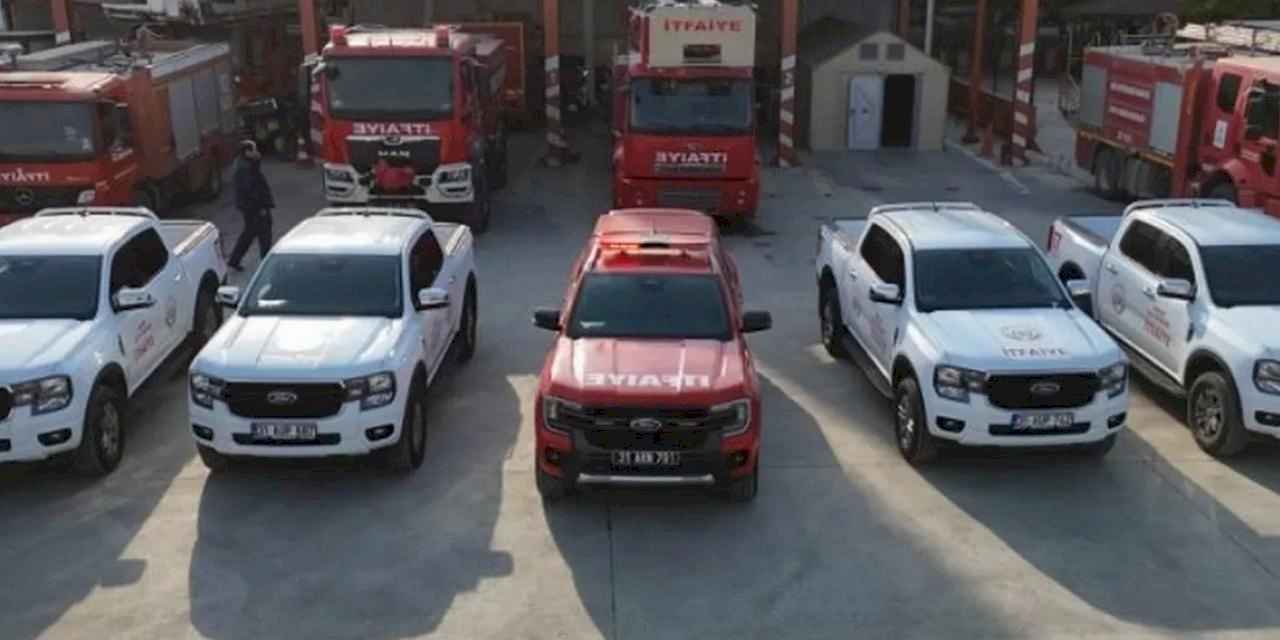 Hatay İtfaiyesi filosunu güçlendiriyor