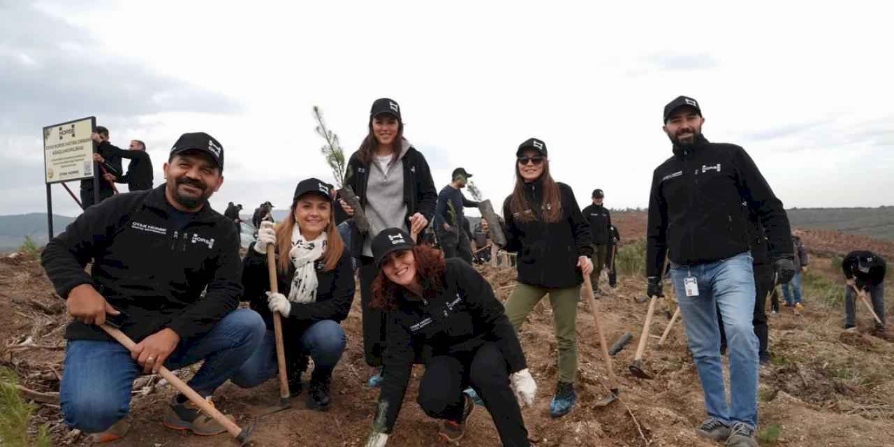 Mudanya Göynüklü'ye 10 bin ağaçlık hatıra ormanı