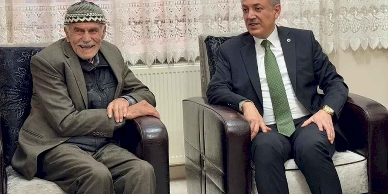 Mardin Valisi'nden Şeyhmus Amca'ya ziyaret