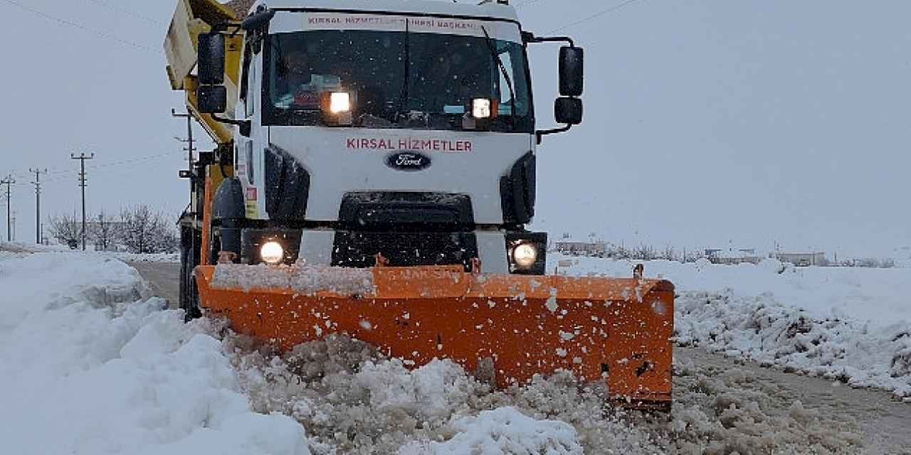 Büyükşehir Belediyesi olumsuzluklara anında müdahale ediyor