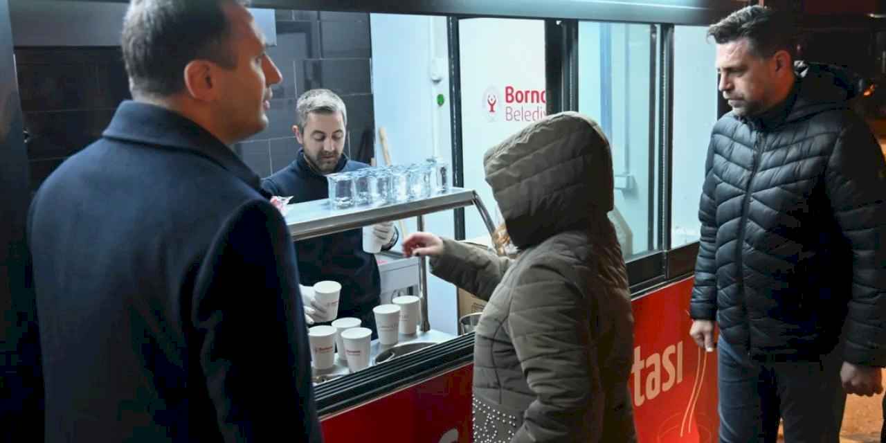 İzmir Bornova’da soğuk günlerde sıcacık dayanışma