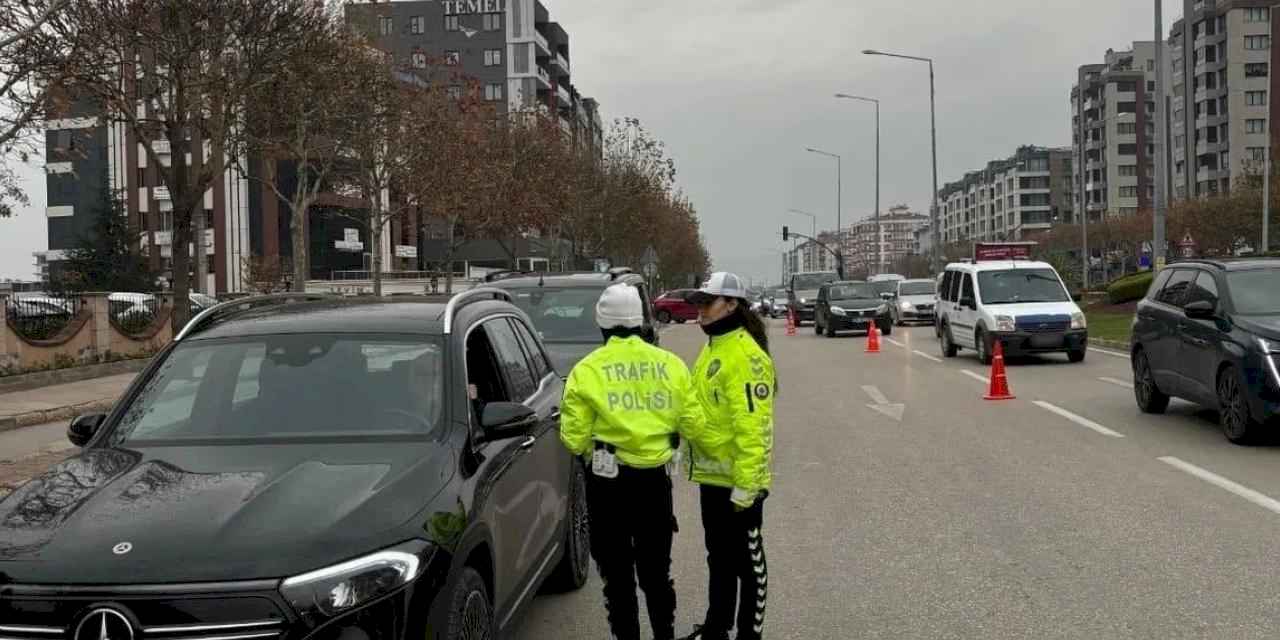 Bursa'da bir haftada 10 bine yakın araca idari para cezası