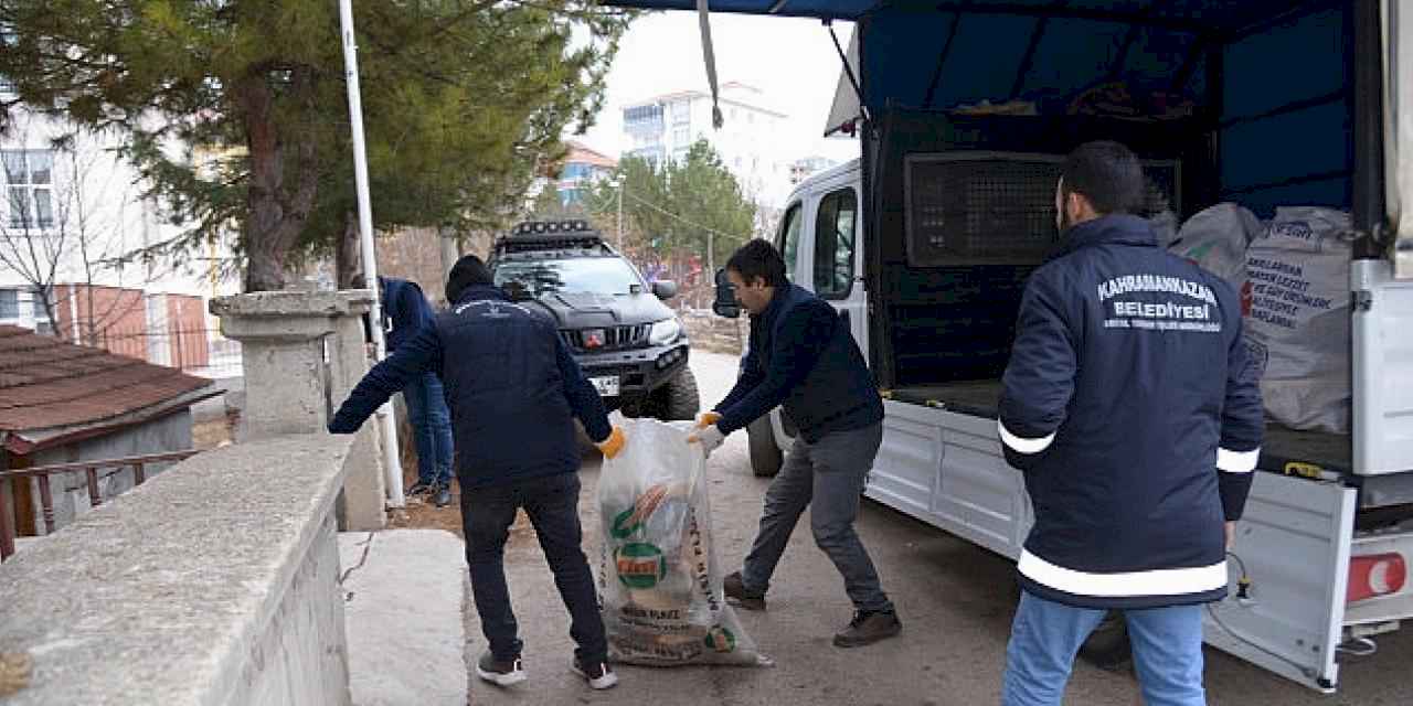 İhtiyaç sahiplerine yakacak desteği