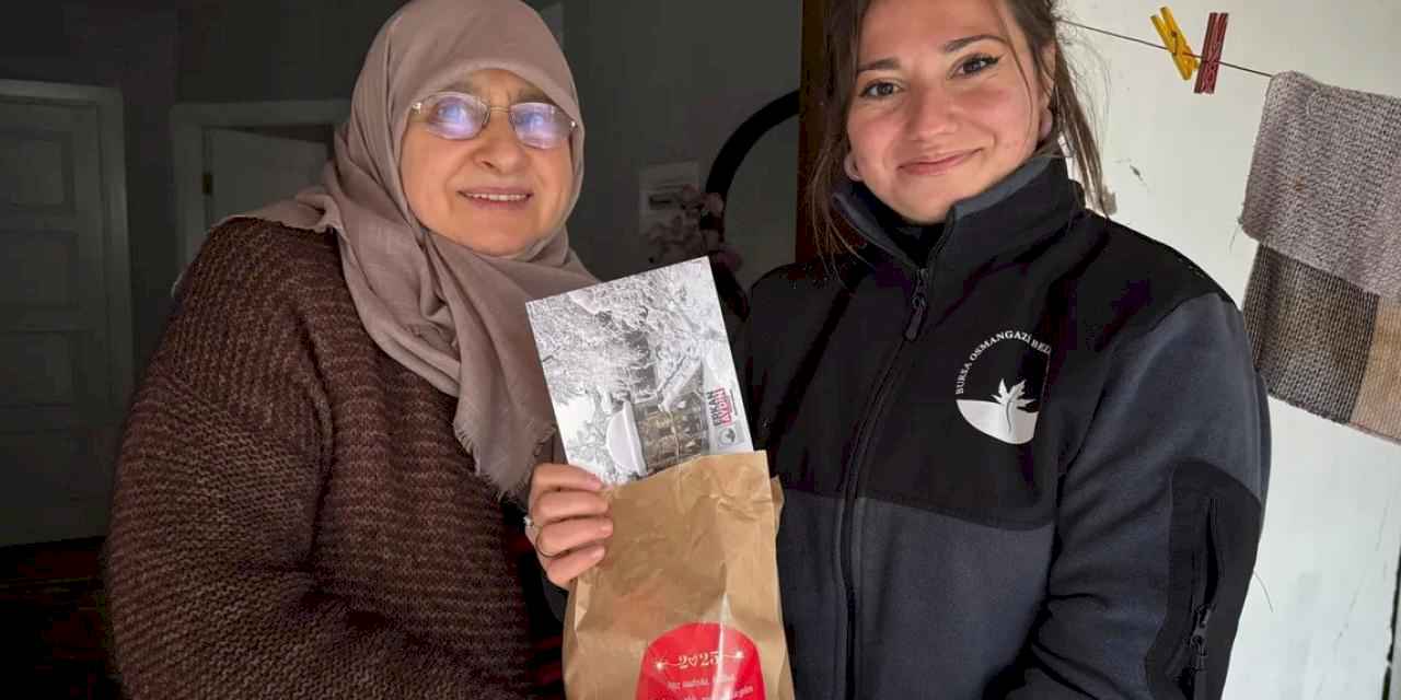 Bursa Osmangazi'de vatandaşlara belediyeden yeni yıl sürprizi