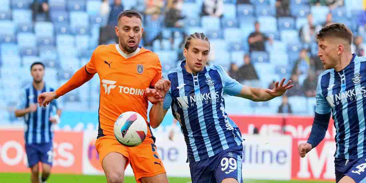 Adana Demirspor 0-1 Başakşehir (Maç Sonucu) Adana'da kazanan Başakşehir!