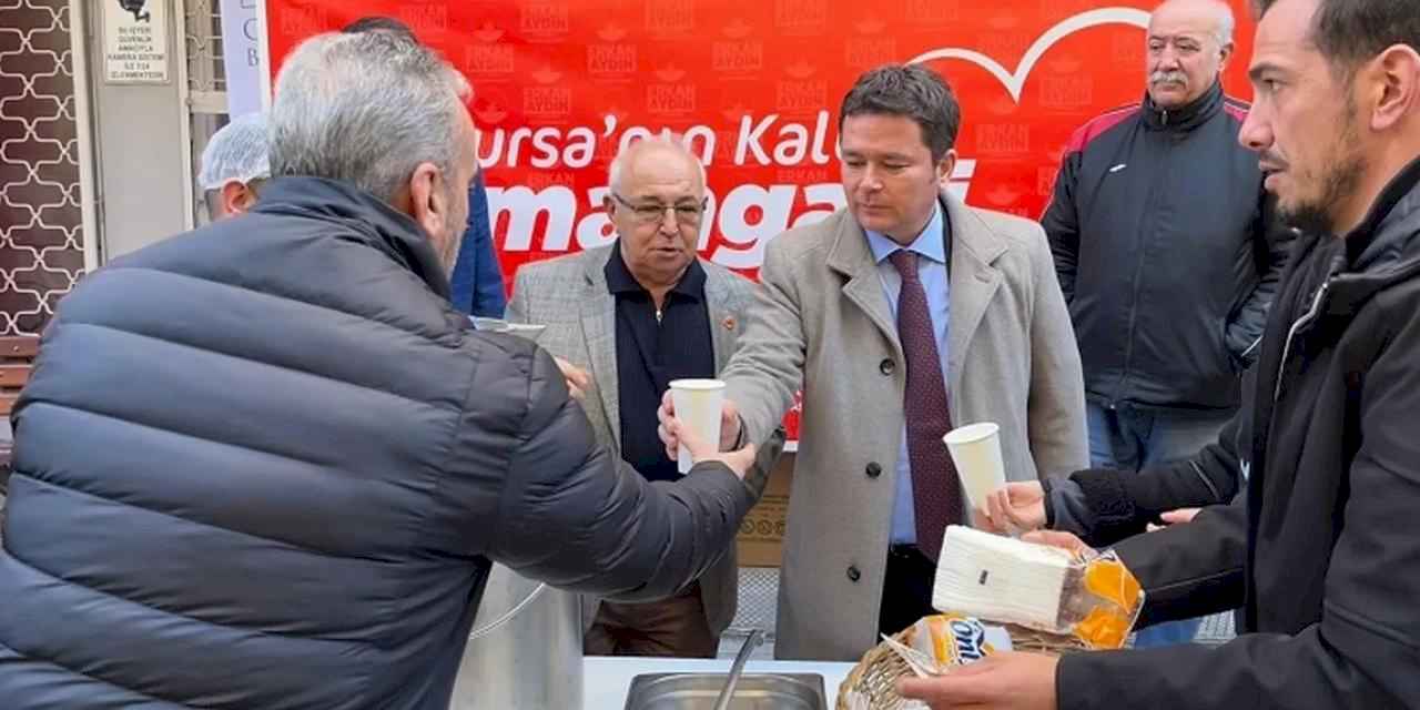 Erkan Aydın’dan Bursa Osmangazi mahallelerine ziyaret