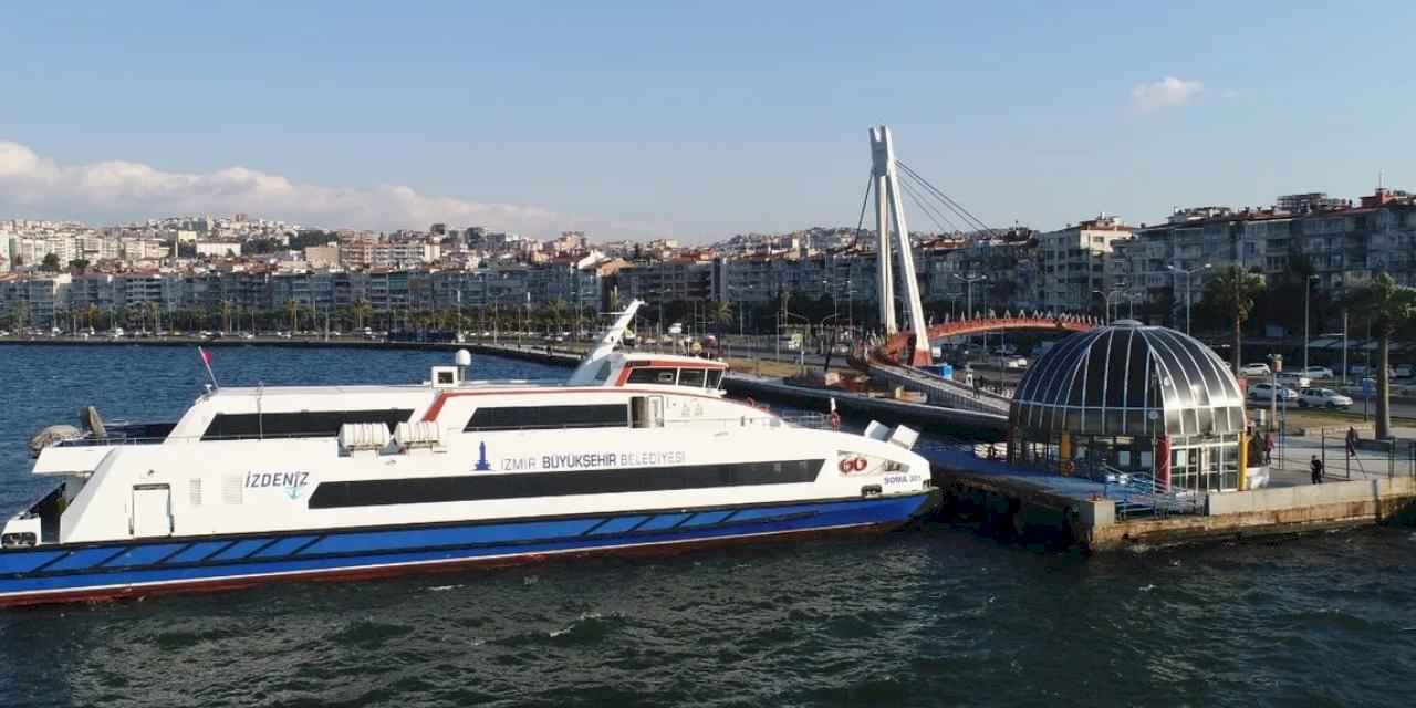 İzmir'de Göztepe ve Karantina iskeleleri yeniden devrede