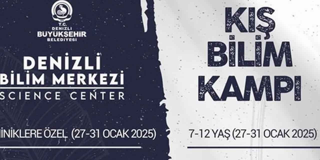 Denizli Bilim Merkezi’nde Kış Bilim Kampı heyecanı!