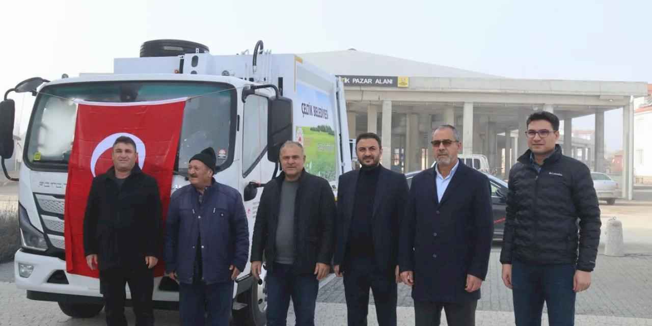 Bakan Kurum’dan Çeltik’e araç hibesi