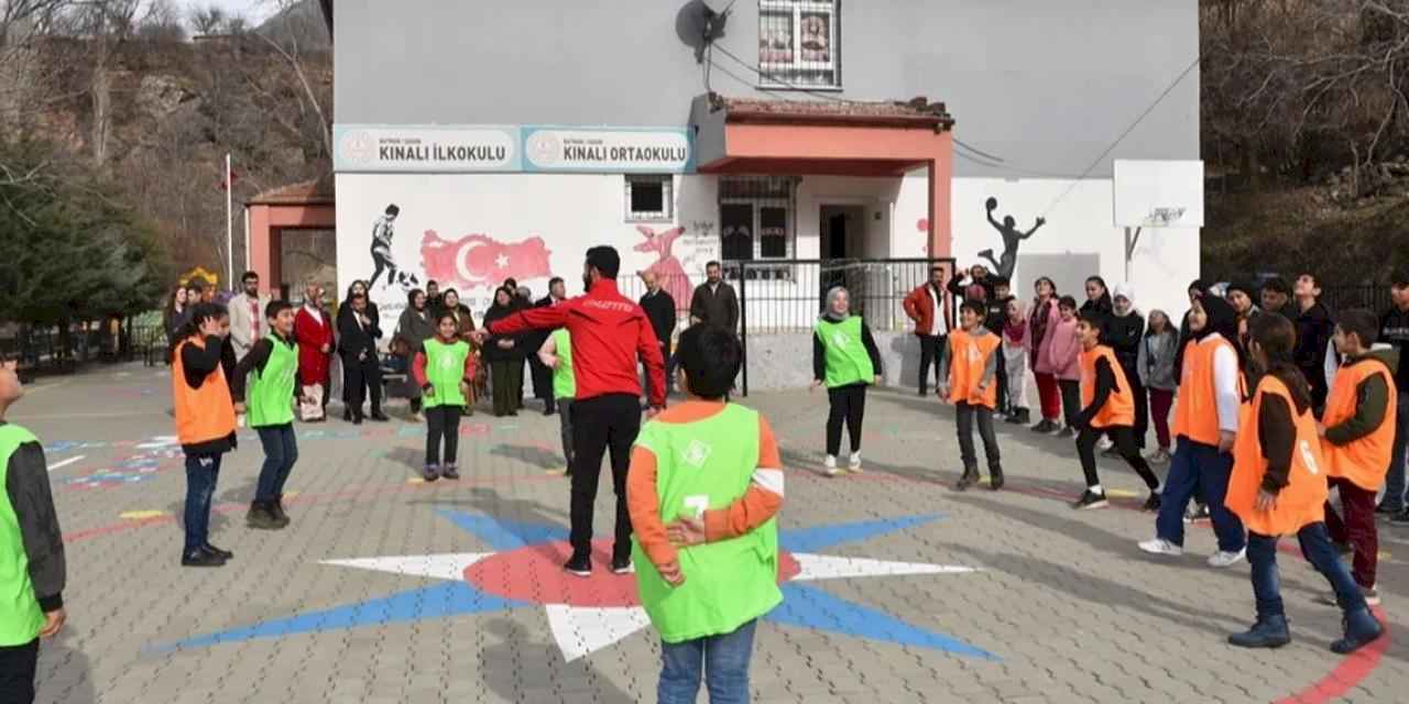 Batmanlı öğrencileri sporla buluştu