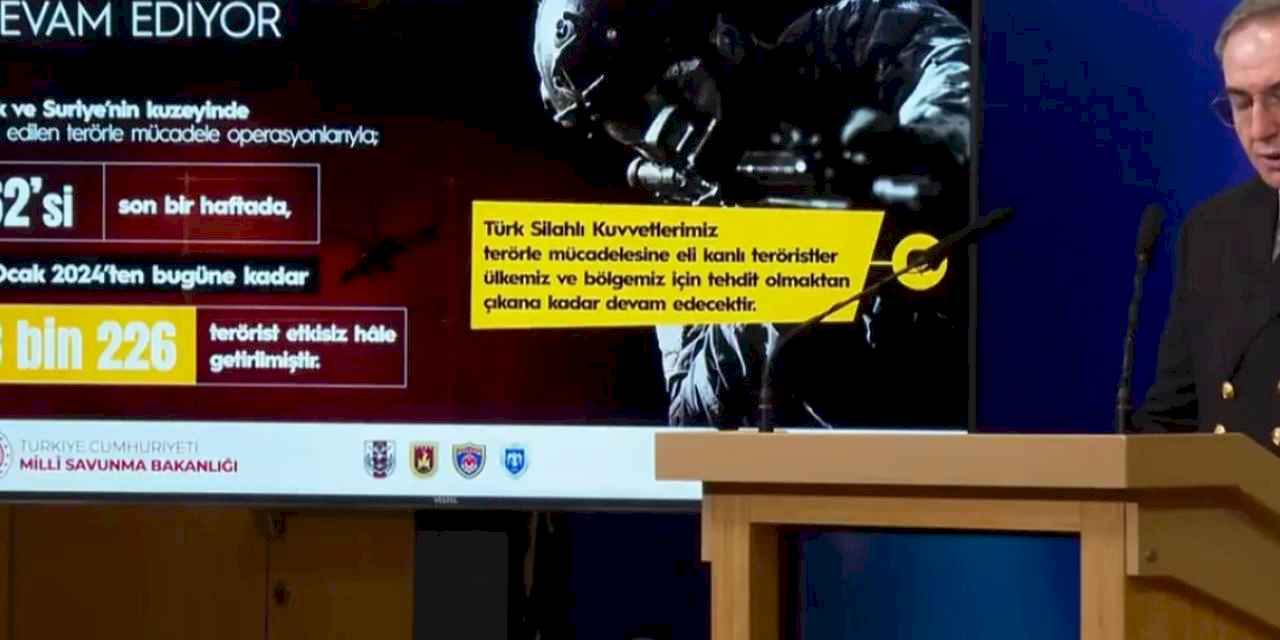 62 terörist etkisiz!