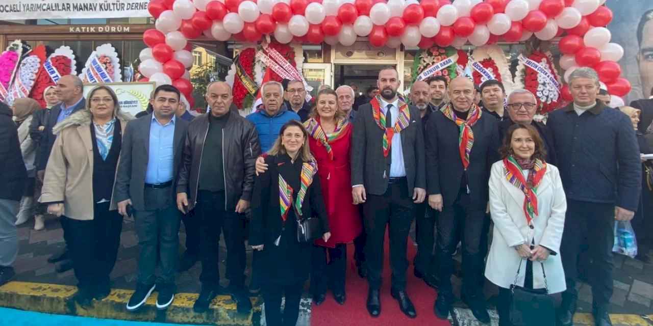 Başkan Hürriyet, Manav hemşerilerinin açılış heyecanına ortak oldu