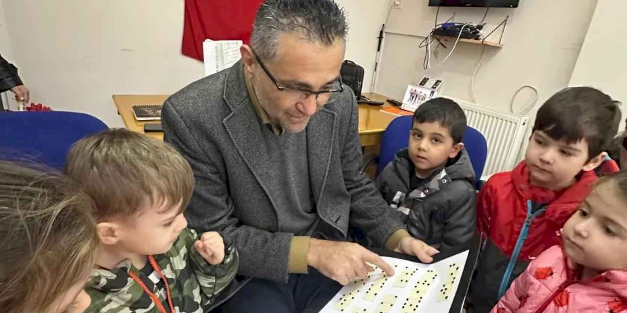 Mansia'da minik kalplerden anlamlı ziyaret